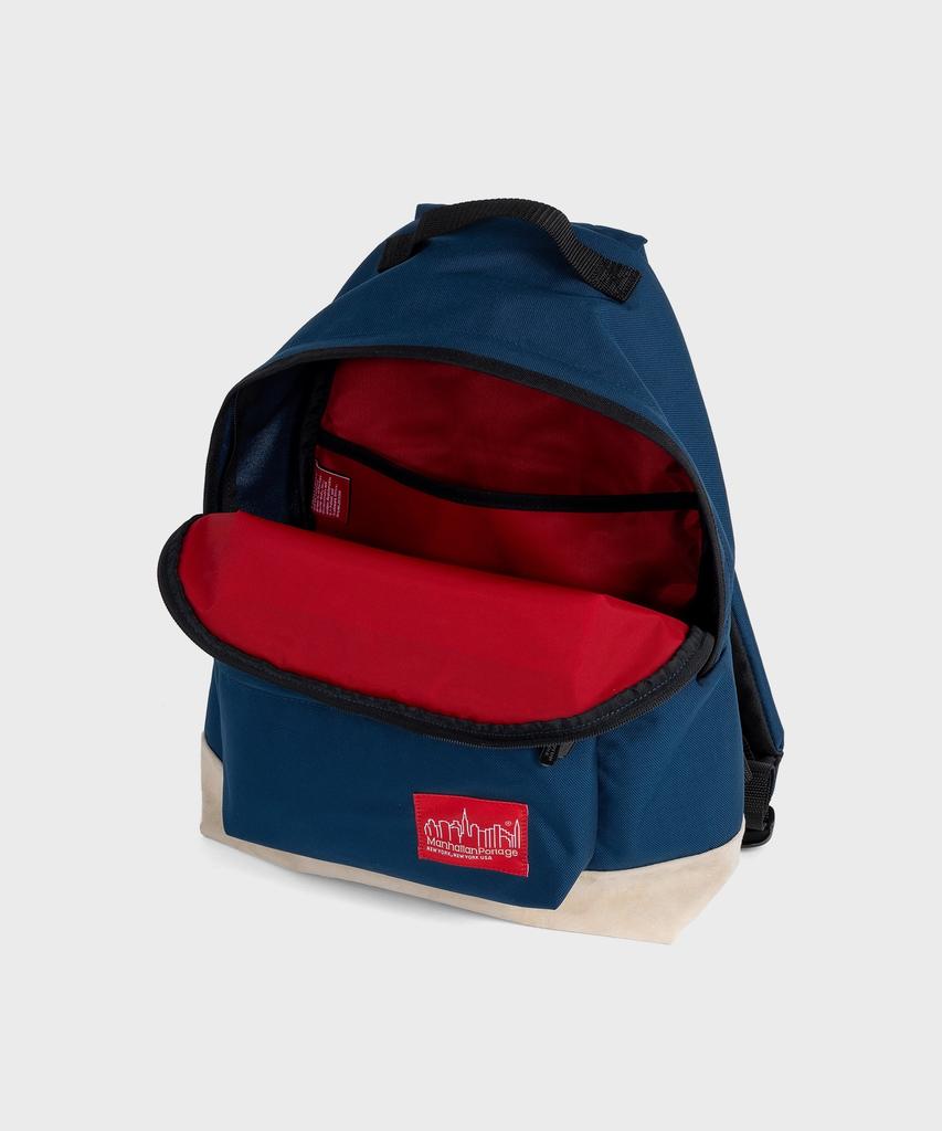 Manhattan Portage 1209 Рюкзак Big Apple M Темно-синяя замша
