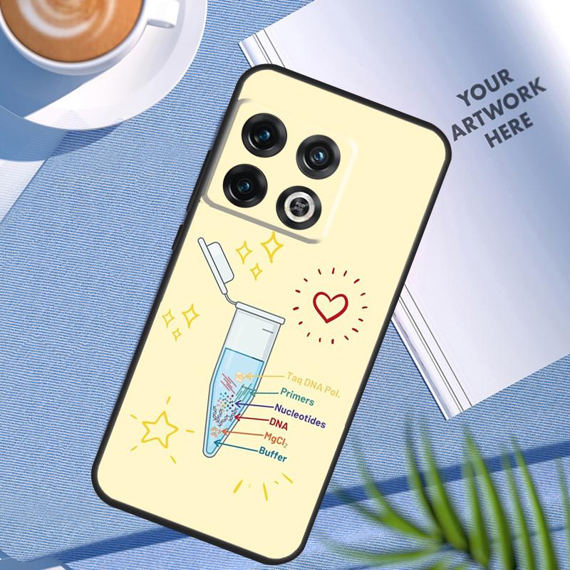 Ретро Иллюстрация ДНК Наука Чехол Для OnePlus 12 12R 11 9 10 Pro 10R 9R 8T 10T Nord 3 CE 2 Lite 2T CE4 N10 N20 N30 Чехол