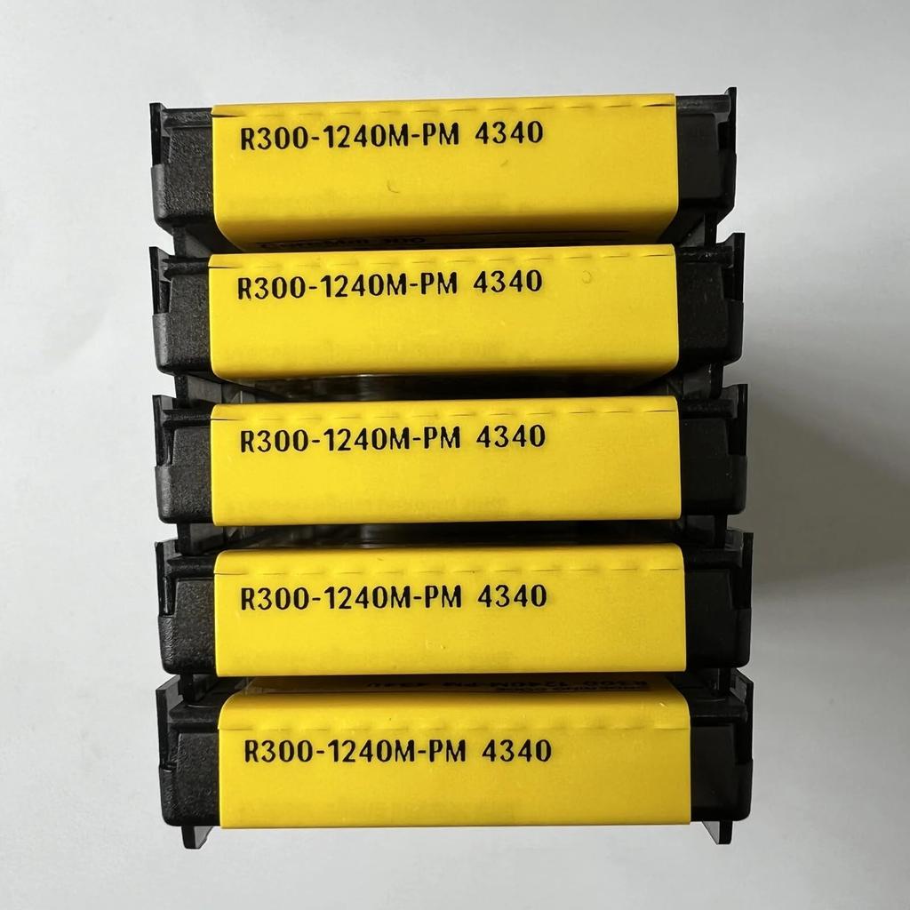 Original Sandvik / R300-1240M-PM 4340 /  CNC Lathe Carbide Blade 10 Pcs