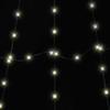 LED Christmas Tree with Ground Spikes Warm White 182 cm Metal