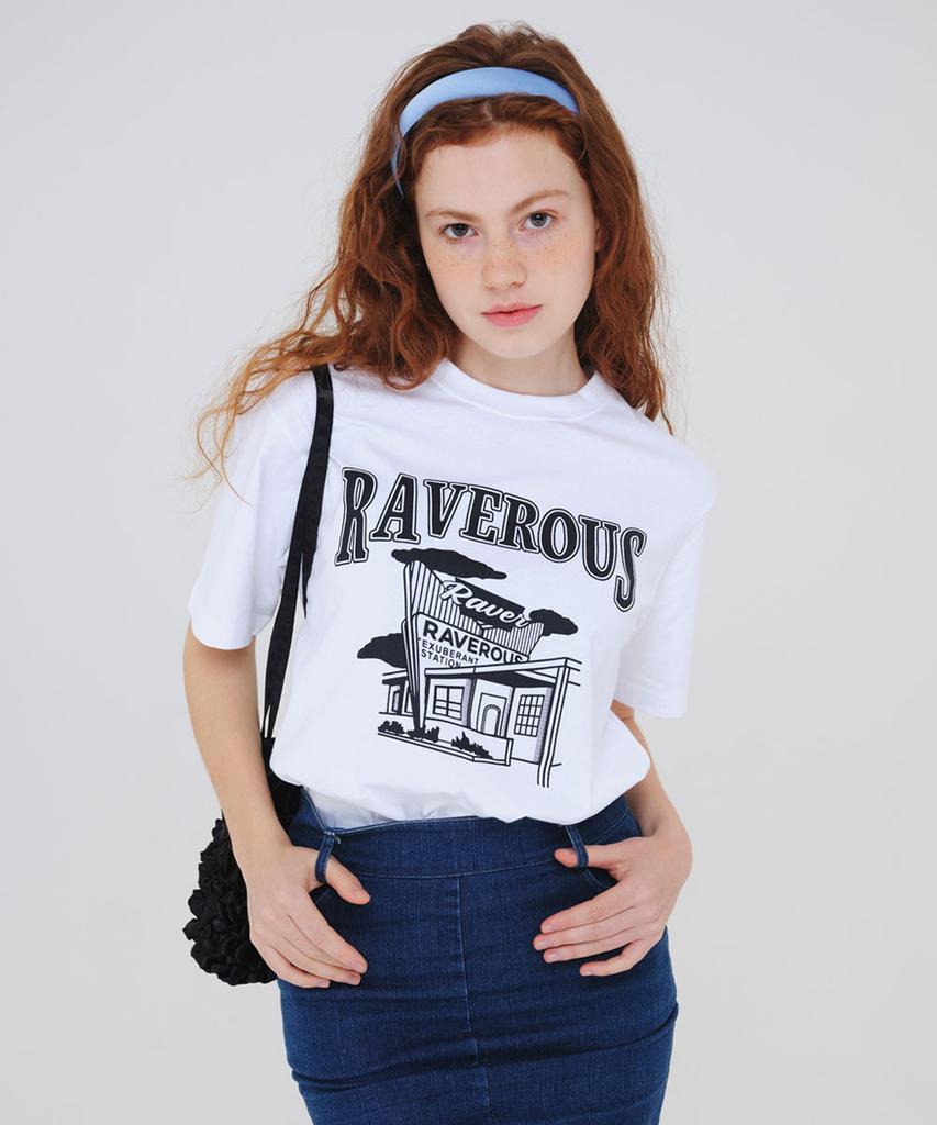 Футболка СТО RAVEROUS Белая