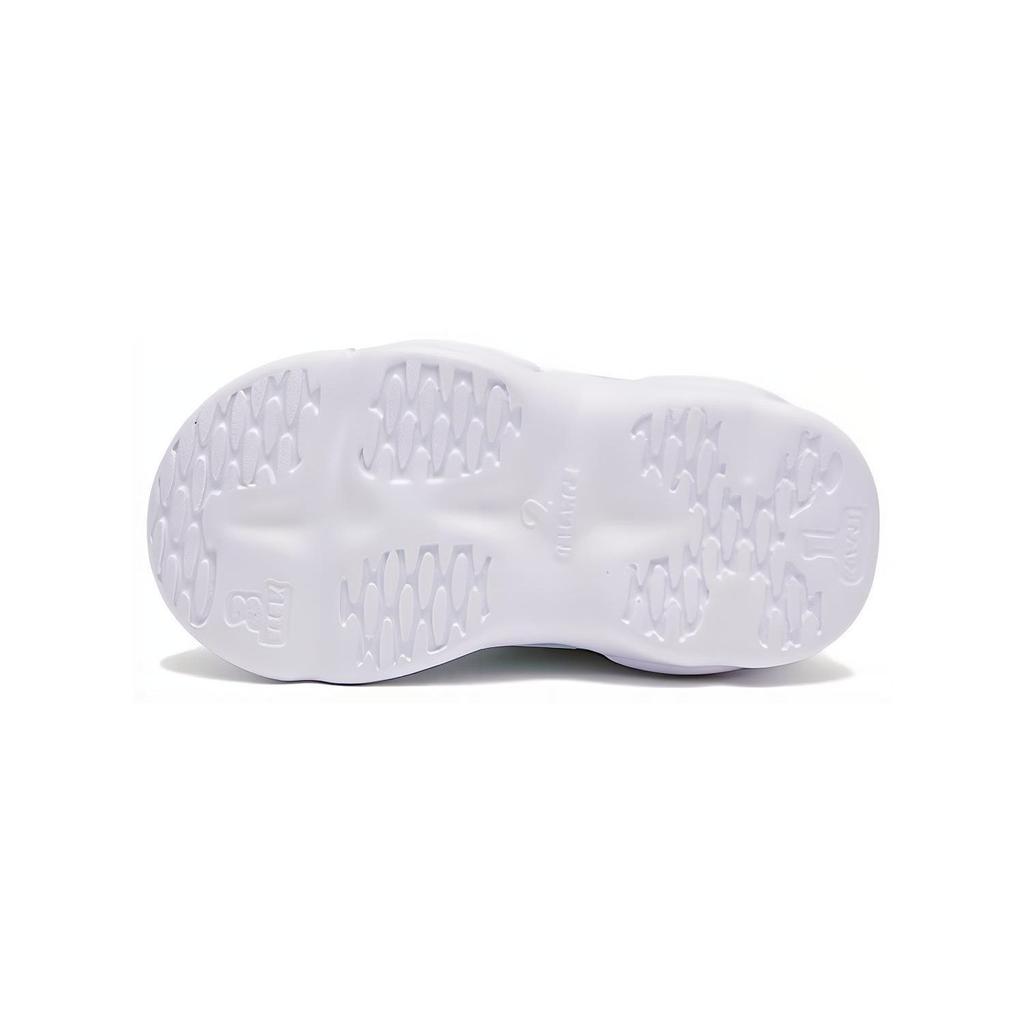 Anta Детские сетчатые нескользящие износостойкие низкие спортивные повседневные туфли детские кроссовки белые фиолетовые 322310014-2