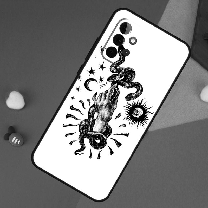 Чехол-змея для руки для Samsung Galaxy A15 A54 A34 A14 A13 A53 A16 A26 A36 A56 A12 A22 A32 A52 A06 A35 A55