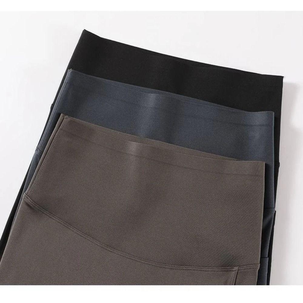 High-waisted Women Sharkskin Pants Mesh Female Tight Trousers Summer Thin Leggings Fitness
