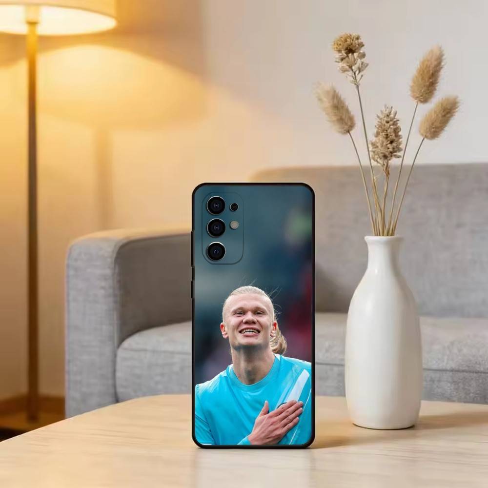 Чехол для телефона Звезды футбола Э-Эрлинга Х-Холанда Для Samsung S25,S24,S21,S22,S23,S30,Ultra,S20,Plus,Fe, Мягкий силиконовый черный чехол