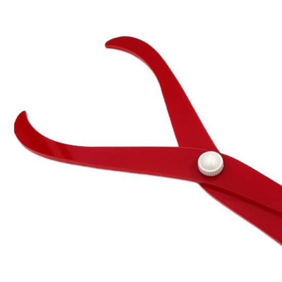 Керамический штангенциркуль с изогнутой ногой, портативный сверхмощный акриловый керамический измерительный инструмент для резьбы по глине, моделирование скульптуры, керамические инструменты