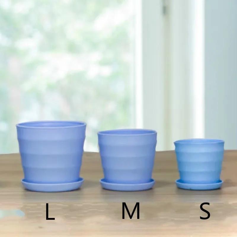 Colorful Succulent Plant Pots, Used For Home Office Desktop Decoration With Random Colors