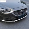Аксессуары из нержавеющей стали для Mazda 6 - 2024 Автомобиль Передний Бампер Губа Капот Средняя Нижняя Решетка Сетка Полоса Декор Накладка Отделка