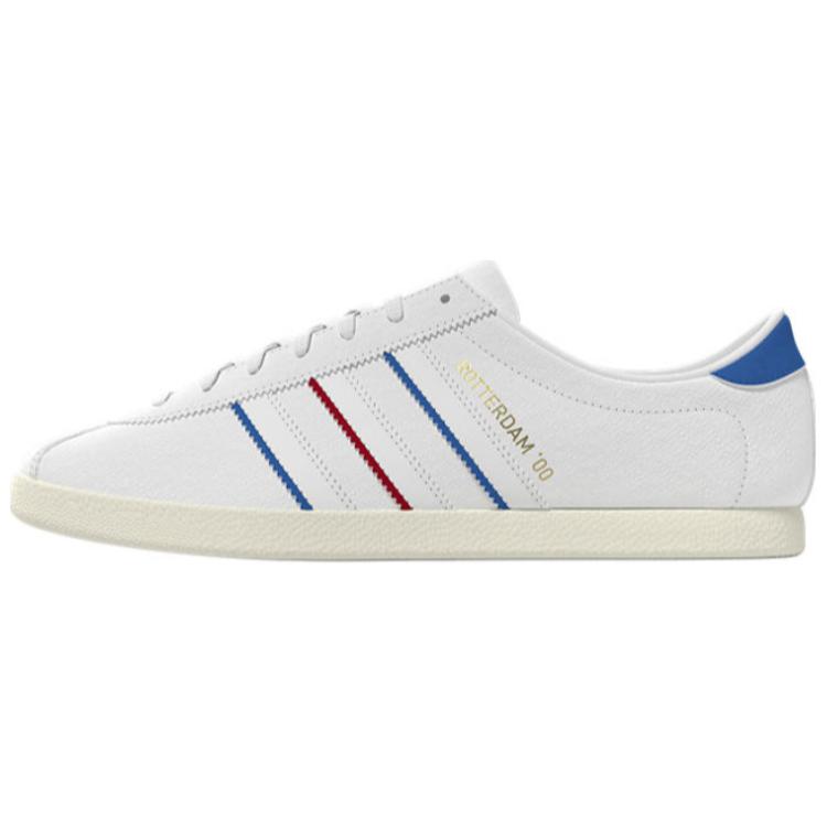 adidas Rotterdam 00 Белый Синий Алый Унисекс Кроссовки Cloud-Белый Синий-Птица Лучше-Алый IH4776