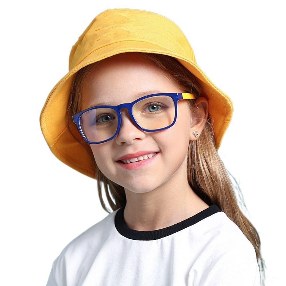 Silicone Kids Glasses Eye Protection Ultra Light Frame Comfortable Eyeglasses  Children Boys Girls