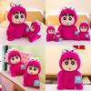 Crayon Shin Chan Cartoon Rose Red Crocodile Cross Dressing Plush Toy Gift Child