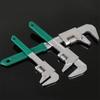 F Type Adjustable Pipe Wrench Key Large Mouth Plumbing Monkey Spanner Auto Sink Tube Movable Spanner for Car Repair