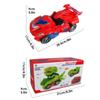 Трансформирующий динозавр светодиодный автомобиль T-Rex Toys со световой звуковой электрической игрушкой