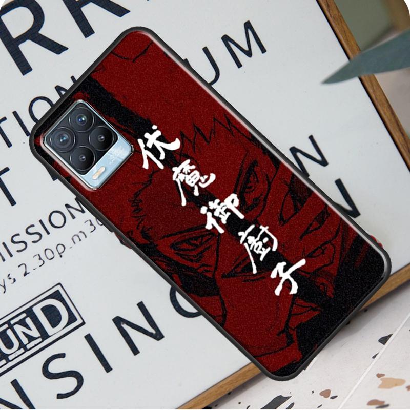 Jujutsu Kaisen Ryomen Sukuna аниме для Realme GT Neo 2 GT Master C21 C3 8i 7 8 Pro чехол для OnePlus 9R 8T Nord2 9 Pro