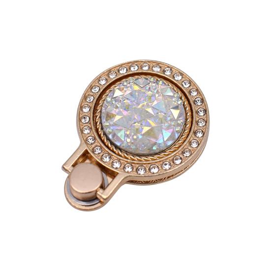 Держатель-кольцо для пальца, Металлический универсальный с вращением на 360 градусов, Стразы, Кольцо для телефона в виде карманных часов