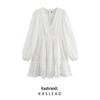 2025 Spring Women’s European & American Fashion Cotton Lace Dress