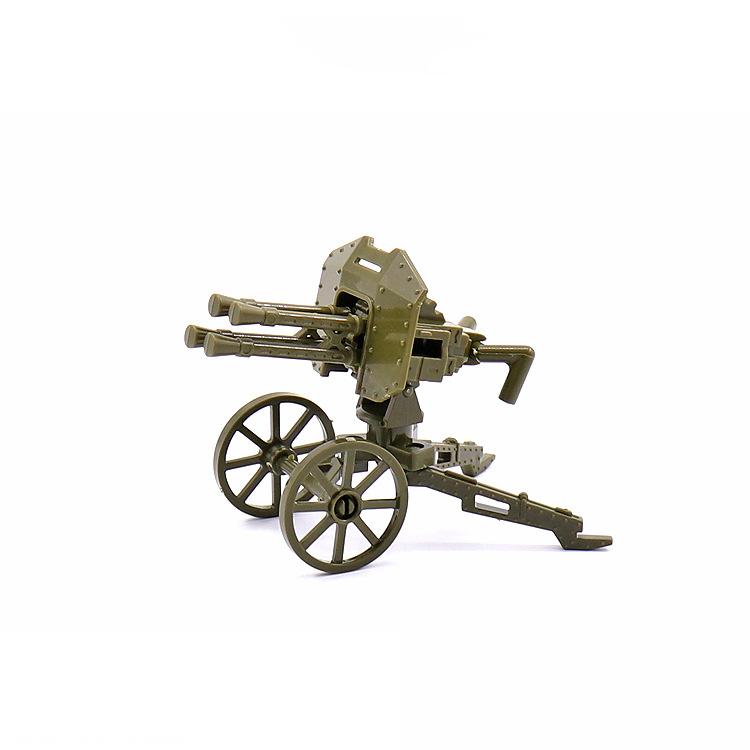 Нетоксичные 25/50/100 шт. Вторая мировая война Военные Армия Полиция Солдат Swat Оружие Пушка Строительные Блоки Фигурка Moc Аксессуары Модельные Кирпичики DIY Игрушка