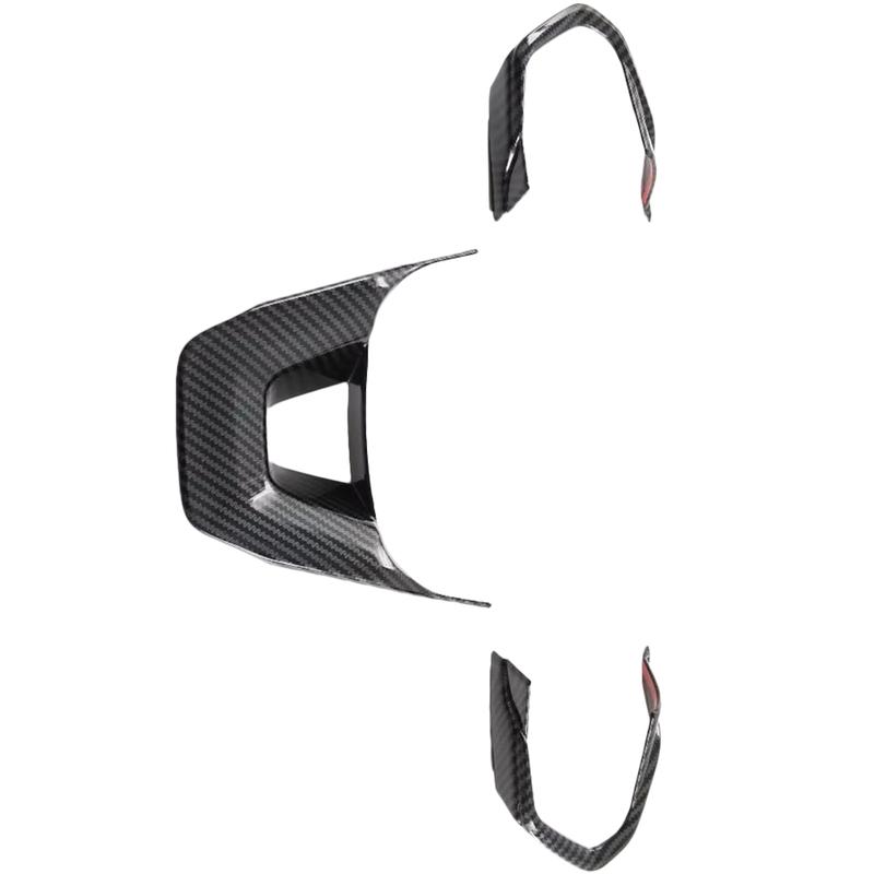 Carbon Fiber Style Steering Wheel Cover Trim For Lexus RX350 RX500h NX Car Accessories