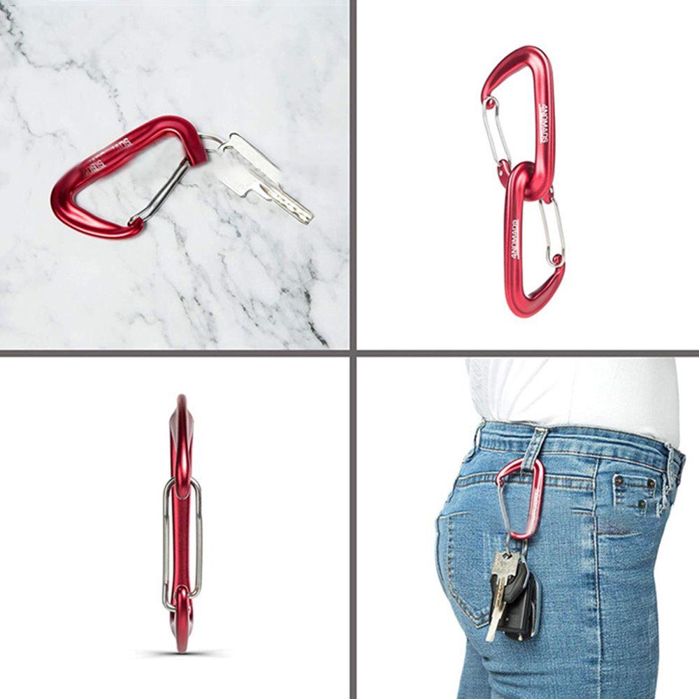 Защитное оборудование для альпинизма, мастер-замок, профессиональный карабин, крючки для ключей для скалолазания