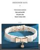 Кожаный ошейник-чокер в стиле панк в стиле Харадзюку для ночного клуба и повседневной носки