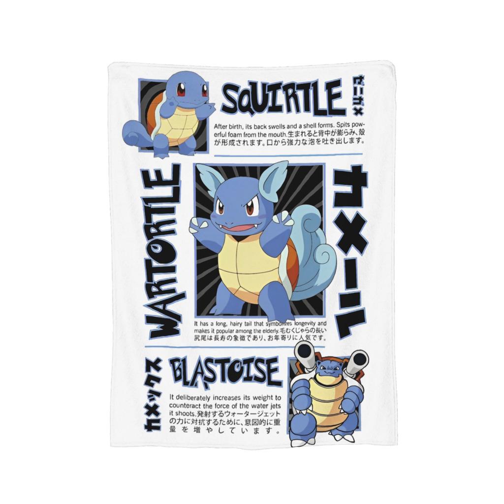 Pokemoned  Coral Fleece Plush Throw Blankets Charmander Charmeleon Charizard Blanket for Bedding Couch Warm Plush Thin Quilt,