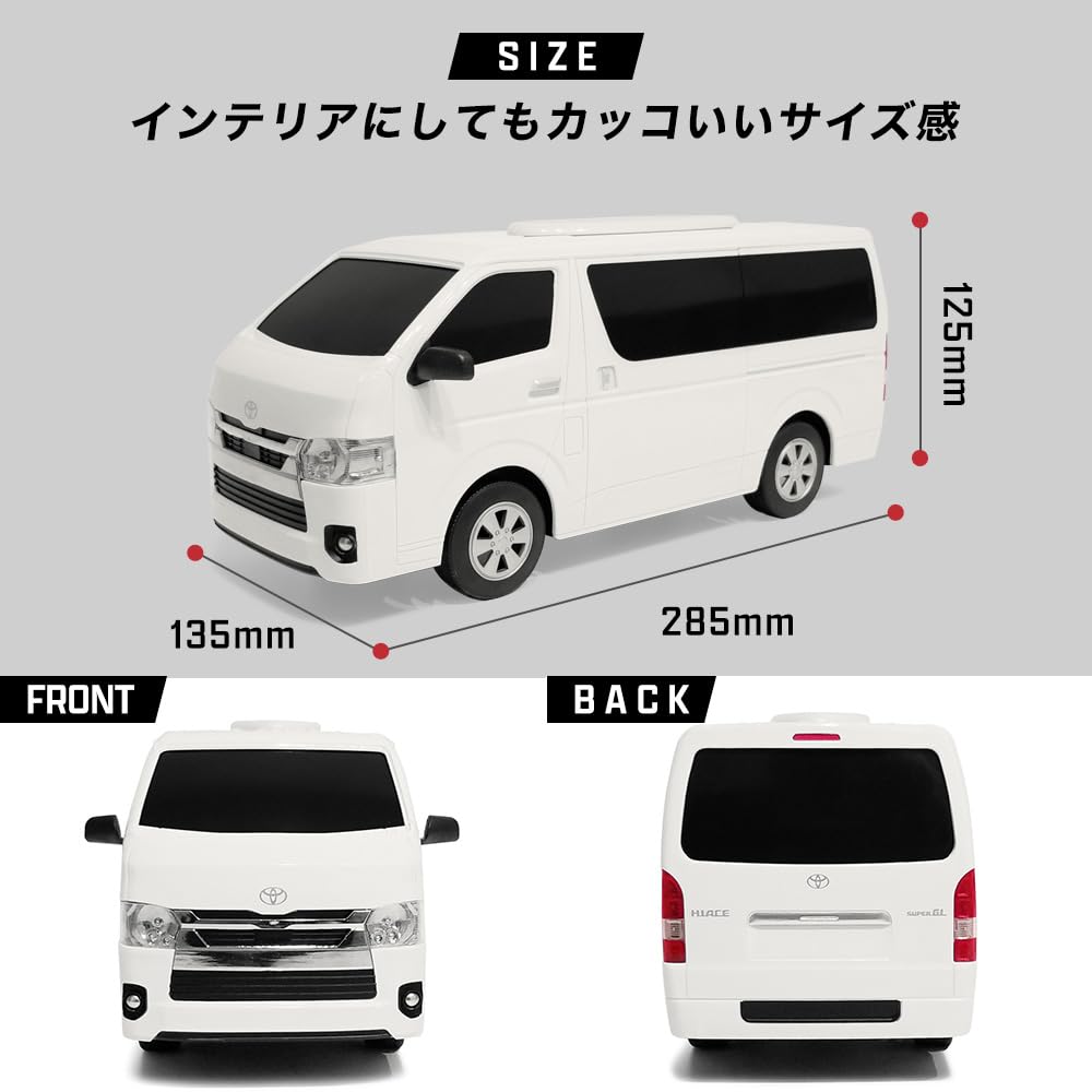 Коробка-держатель для салфеток для Toyota Hiace (2-е поколение) (черный)