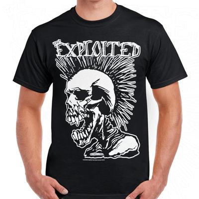 НОВИНКА Футболка The Exploited Для Фанатов Черная Все Размеры YA86 Унисекс