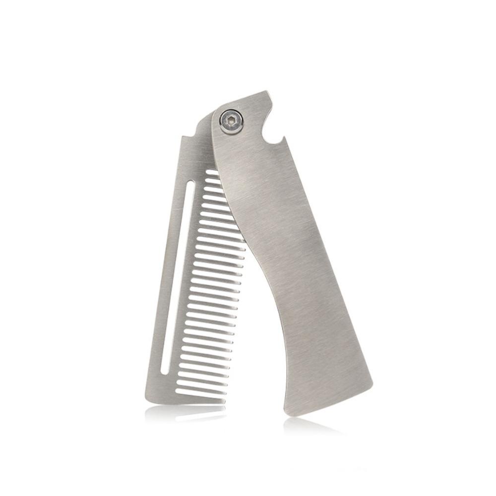 Folding Women Hair Comb Oil Head Styling Comb Retro Men Beard Comb Gifts