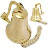 Brass Nautical Ship Bell Maritime School,Dinner,Reception,Home Decor Wall Hanging Bell