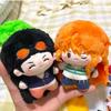 10 см One Piece Нами Нико Робин Мини Короткие Ноги Нуну Тело Ладонь Плюшевая Кукла Аниме Мультфильм Любители Коллекционная Игрушка Подарки на День Рождения Любителей