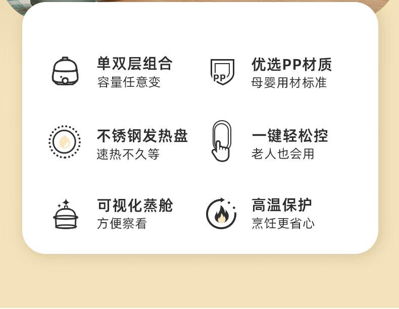 Bear Egg Cooker Steamer Home Multi functional Mini Breakfast Artifact Egg Soup Steamer