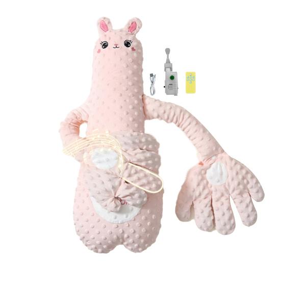 Подушка для похлопывания младенца, средство для успокоения и сна с 3 режимами, пульт дистанционного управления, средство для улучшения сна младенца для нежного похлопывания, белый шум