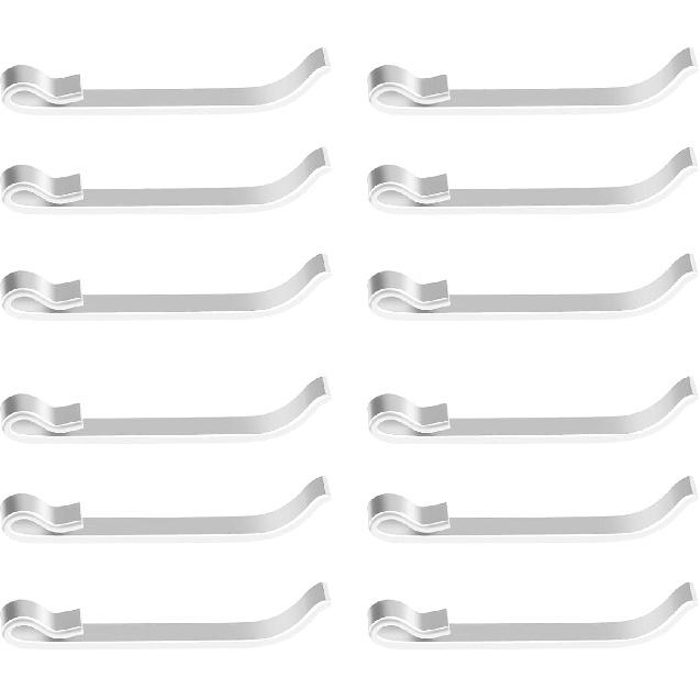 1-5/8" Tool Box Drawer Slide Retainer Clips Keeper Universal Compatible with Mac Matco Proto Toolbox (12Pcs)
