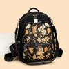 Lightweight Water-repellent Nylon Bag Large Capacity Women's Printed Backpack Student Schoolbag Outdoor Travel Bag
