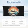 Vintage Airplane Taking Off Beach Towel Soft Microfiber Quick Dry Absorbent Quick Towels For Pool