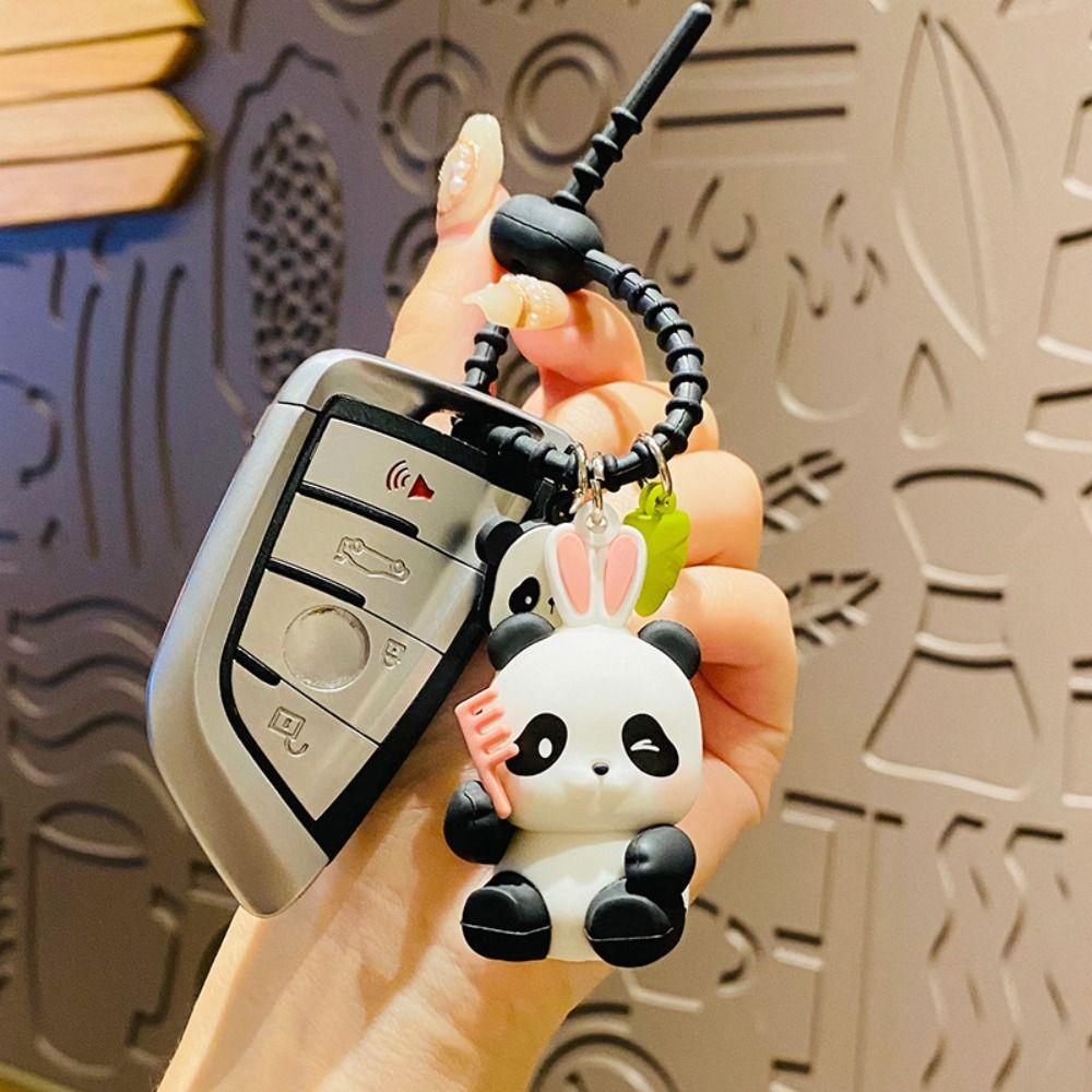 Брелок Панда Панда Против Потери Брелок Панда Пара Брелок Пенда Автомобильные Брелоки Подарок на День Рождения Детям