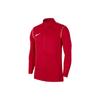 Solid Color Stand Collar Knitted Football Jacket Men Jackets University-Red BV6885-657