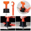 50pcs Floor Tile Leveling Tile Laying Clips Porcelain Ceramic Leveler Kit  Tile Laying