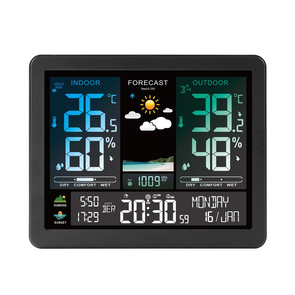 Метеостанция, часы, автомобильный диагностический инструмент, барометр, сканер Obd2, Европа с активным тестом Codiop, Pkisplay, цифровые часы с ЖК-дисплеем в помещении