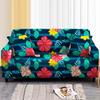 Эластичный чехол для дивана с цветочным принтом для гостиной, 1/2/3/4-местный эластичный чехол для дивана с цветочным принтом, защитный чехол для дивана, домашний декор