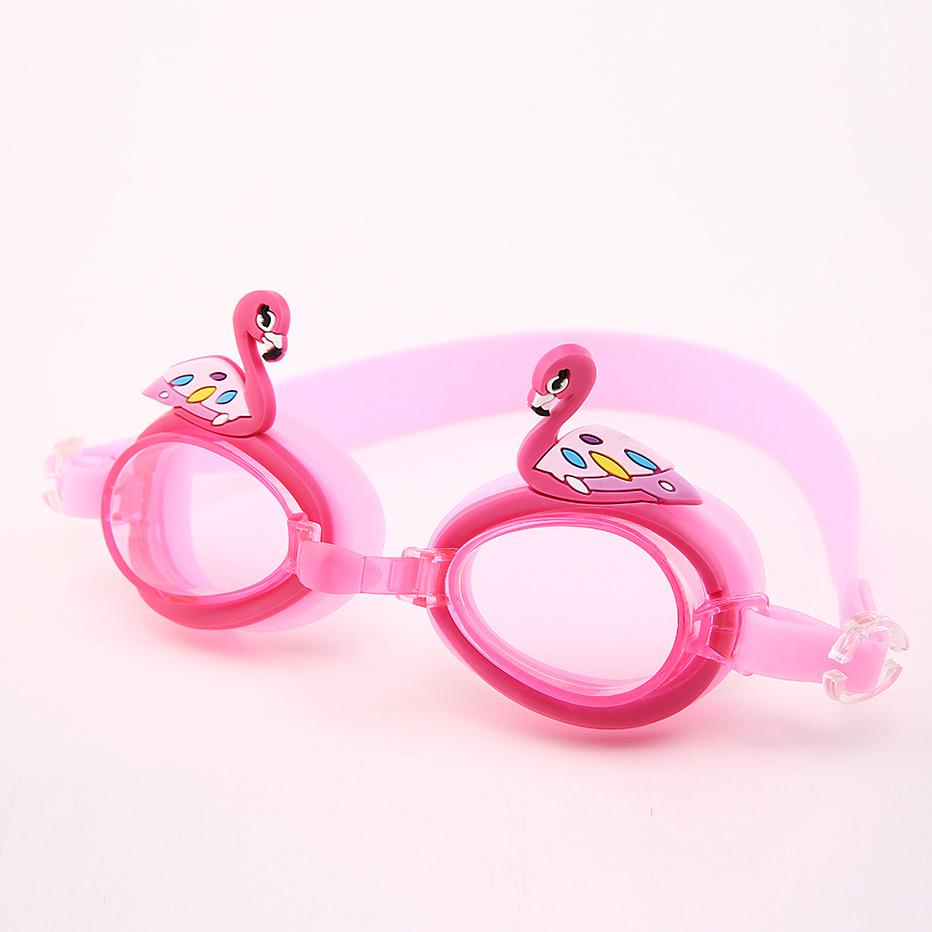 Высококачественные детские очки для плавания с изображением животных из мультфильмов – водонепроницаемые, с защитой от запотевания, HD Vision