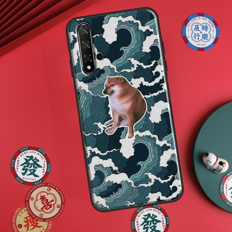 Doge For Huawei P20 P30 P40 Lite P60 Pro Nova 12i 11i 8i 12s 9 10 SE Y90 Y60 Y70 Y72 Y61 Y91 Case