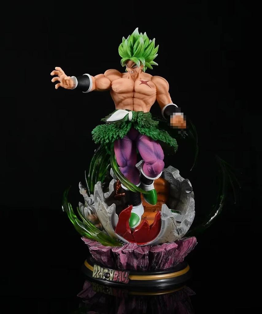 Аниме Dragon Ball Z Super Broli Super Saiyan Broly Боевая версия. GK ПВХ Фигурка Действия Статуэтка Коллекционная Модель Детские Игрушки Кукла 29 см