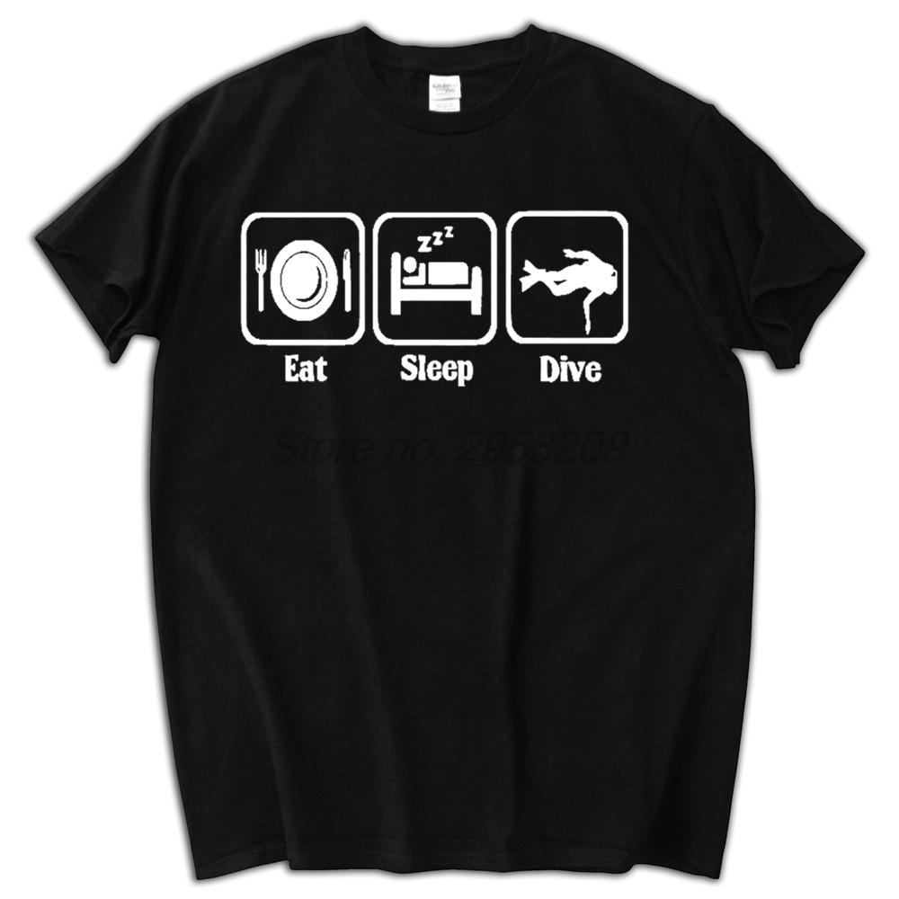 Футболка Eat Sleep Dive Diver