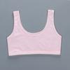 Детский хлопковый спортивный тренировочный бюстгальтер, нижнее белье, тренировочный бюстгальтер для девочек, укороченный топ, 8-14 лет
