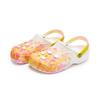 Crocs Classic Clog 811 Manufacture Персик Манго Специальная Обувная Коробка Клоги Унисекс Белый Розовый Желтый