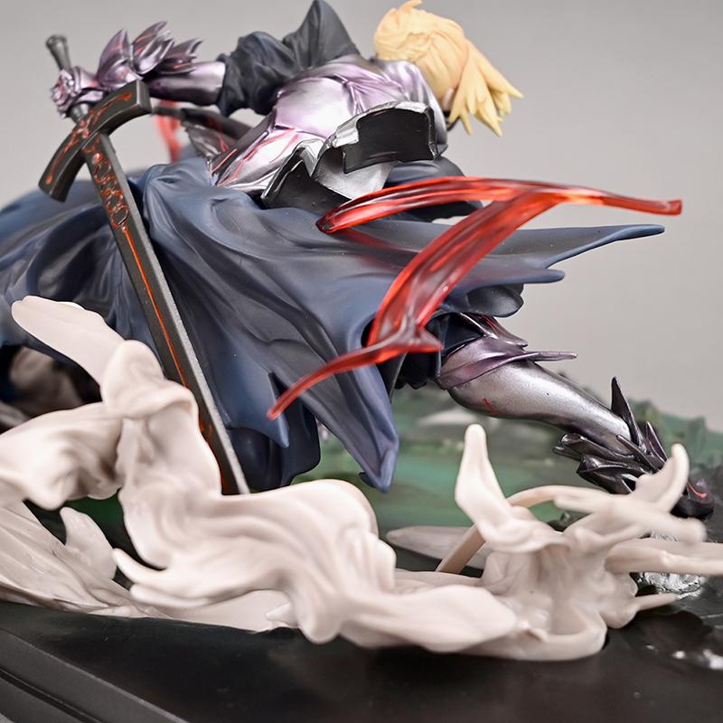 Новая Оригинальная Fatenight Fate Night Черный Короткий Меч Gk Боец Ручной Квадратный Элемент Аниме Статуэтка Украшение Фигурка Подарок