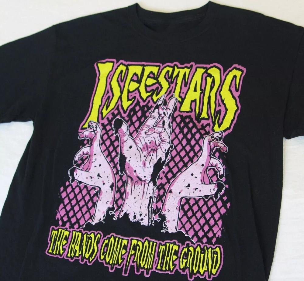 I See Stars Band The Hand Come From Shirt Black Unisex S-2345XL 1G0005 Unisex T-Shirt