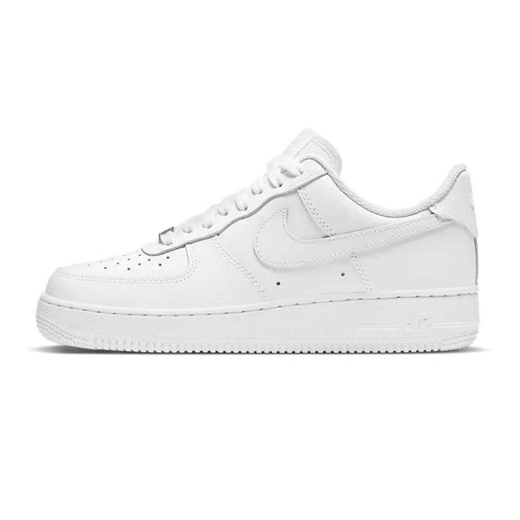 Nike Air Force 1 Розовые Желания Коровья Кожа Нескользящие Износостойкие Низкие Скейтбордические Кроссовки Унисекс Розовые CW2288-111(Команда726-)