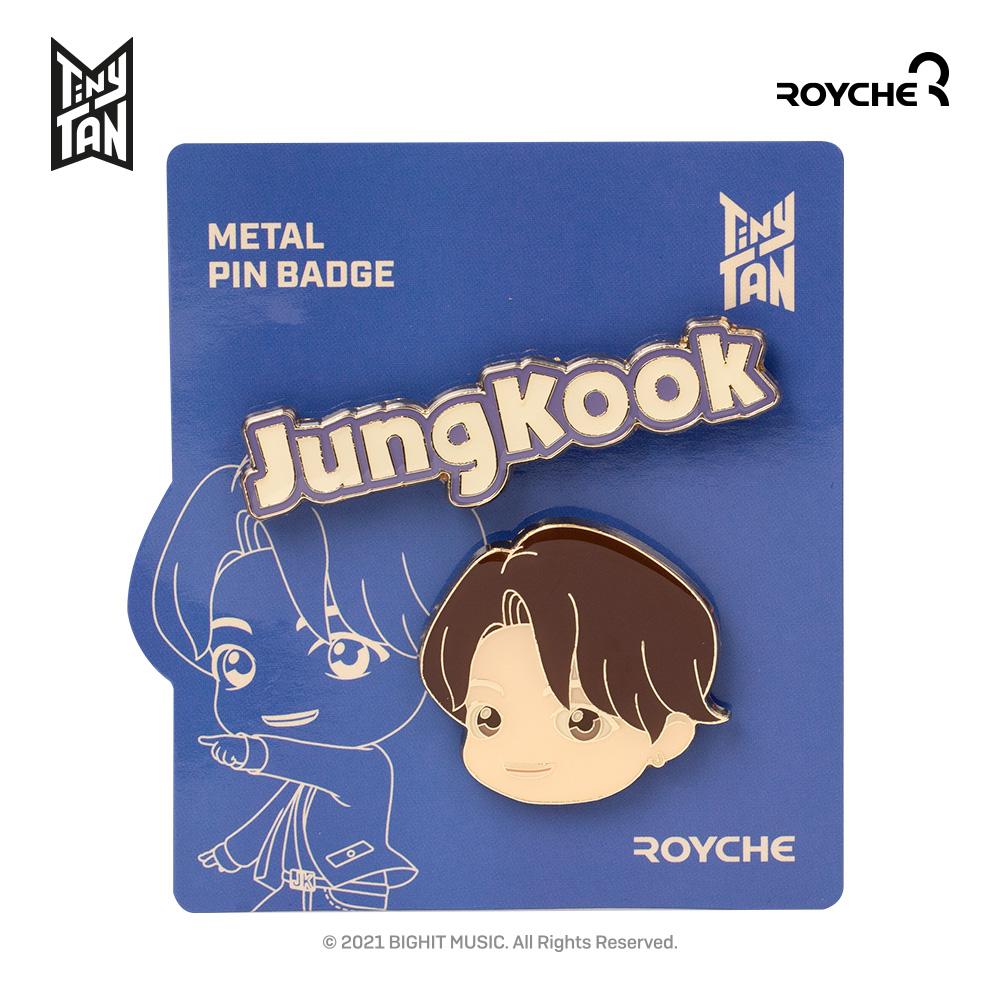 BTS (Бантан Бойз)  Значок с динамитом TinyTan, металлический тип, официальный, оригинальный, аутентичный, K-POP, айдол